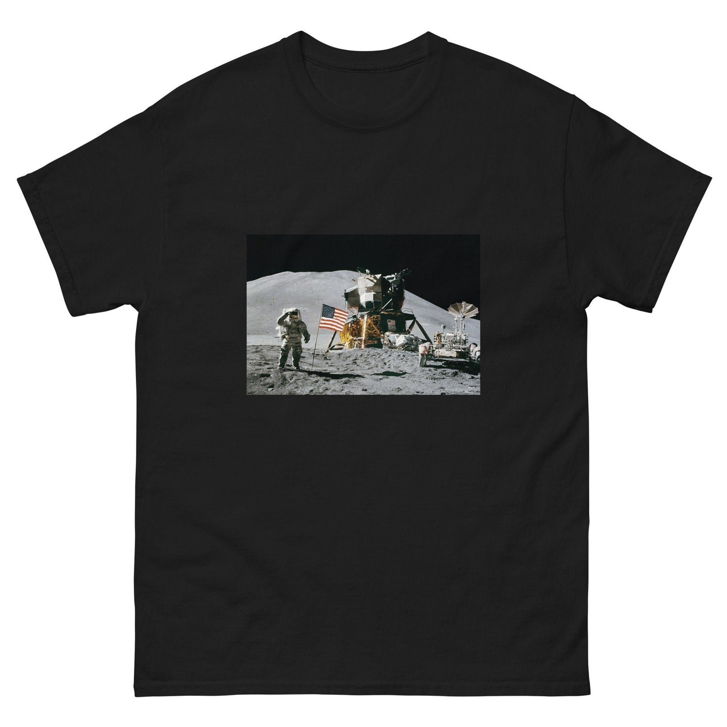 Space Walk (Apollo XV) tee