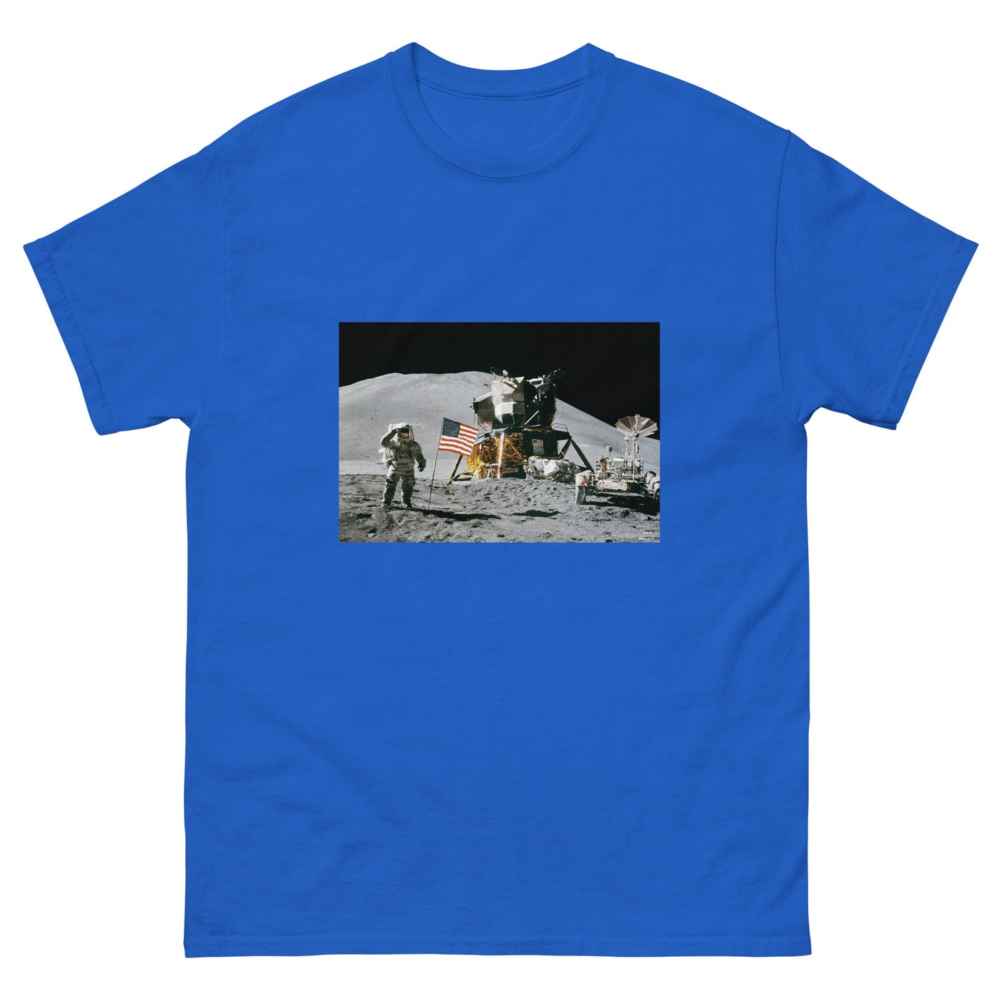 Space Walk (Apollo XV) tee