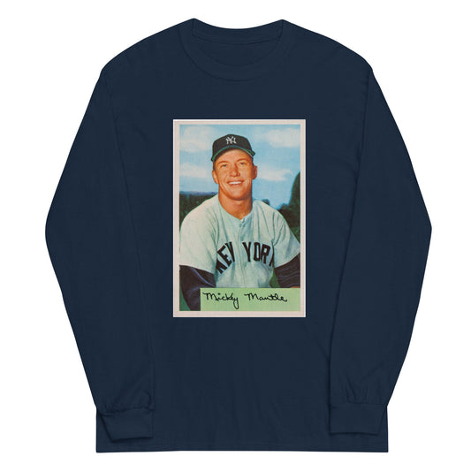 Mickey Mantle Long Sleeve Shirt
