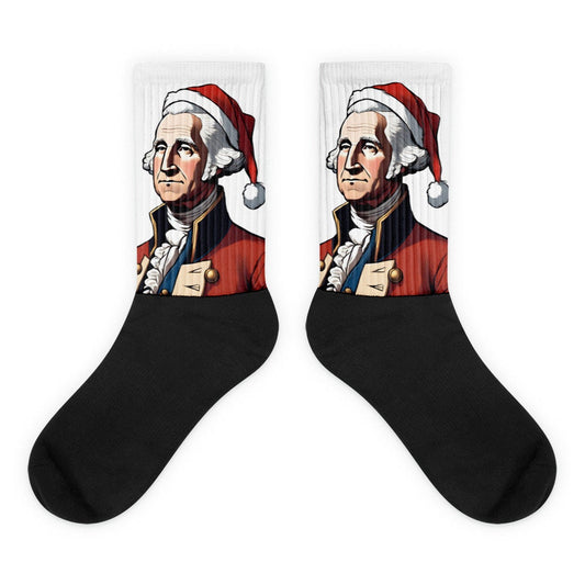 George Washington Santa Socks