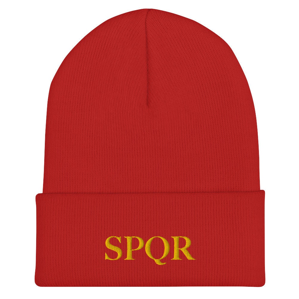 SPQR Cuffed Beanie