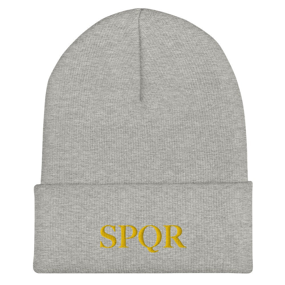 SPQR Cuffed Beanie