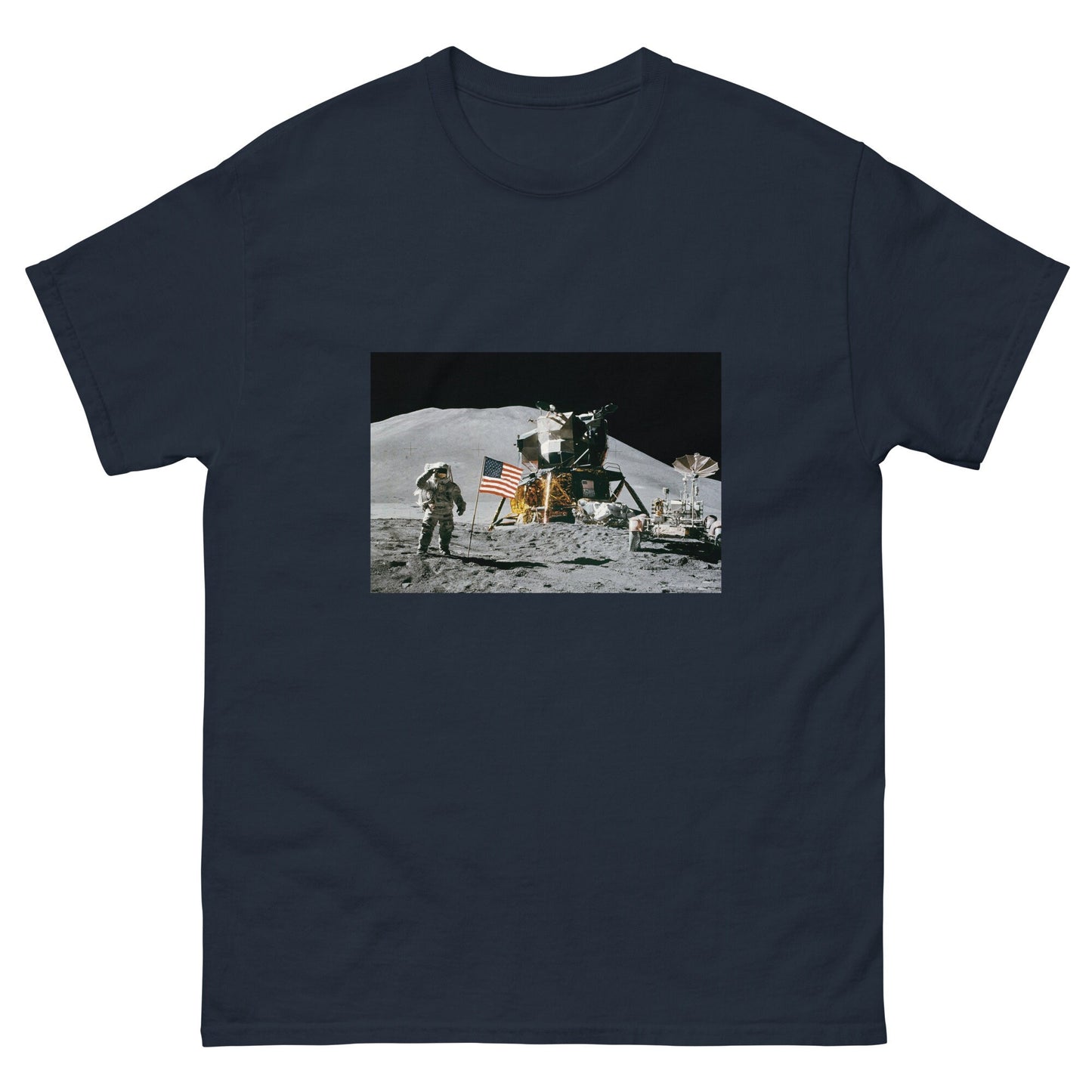 Space Walk (Apollo XV) tee