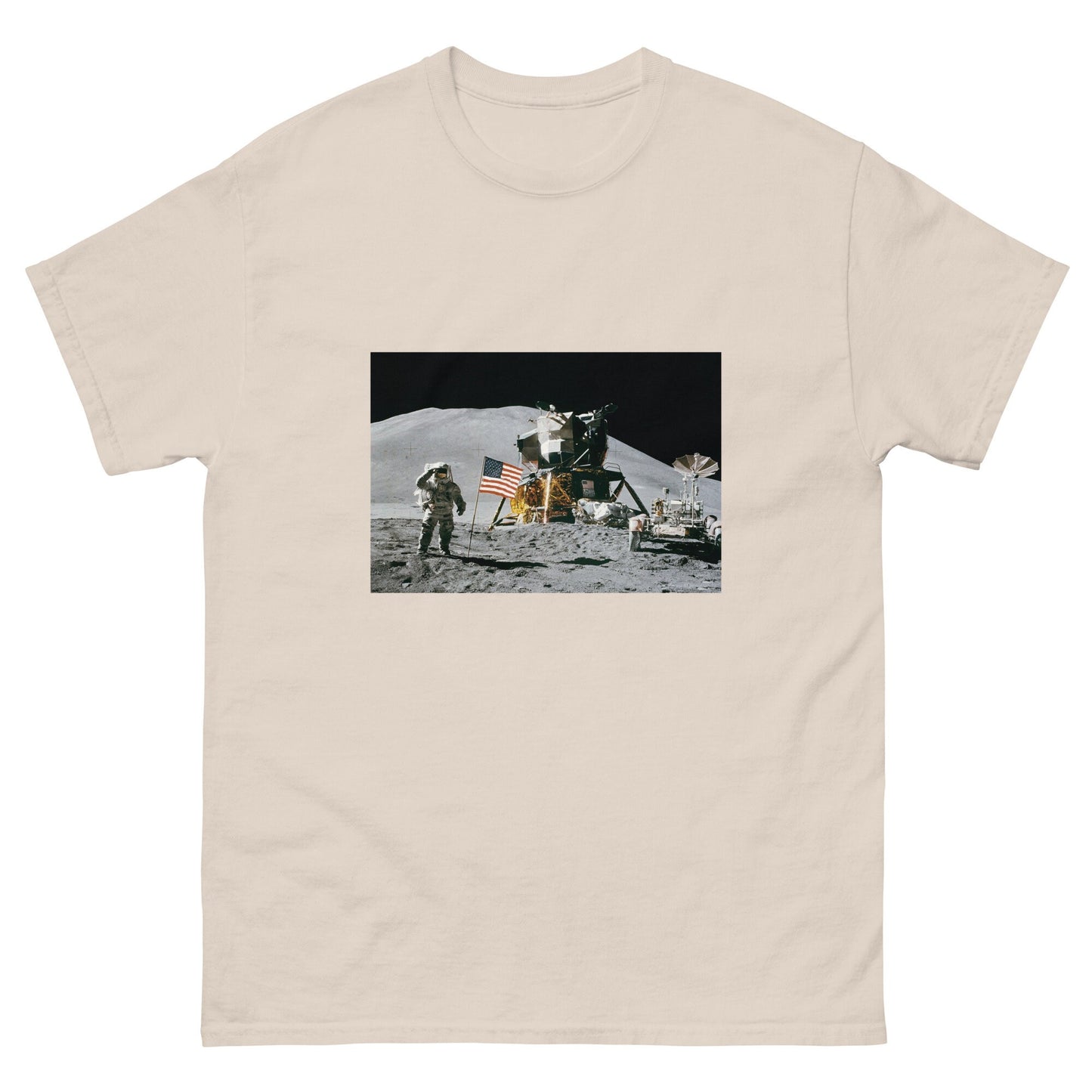 Space Walk (Apollo XV) tee