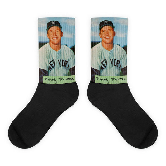 Mickey Mantle Socks