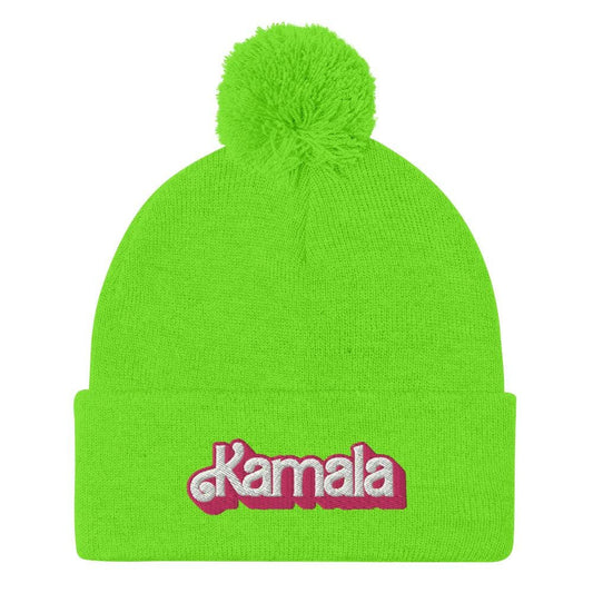 Kamala Pom-Pom Beanie