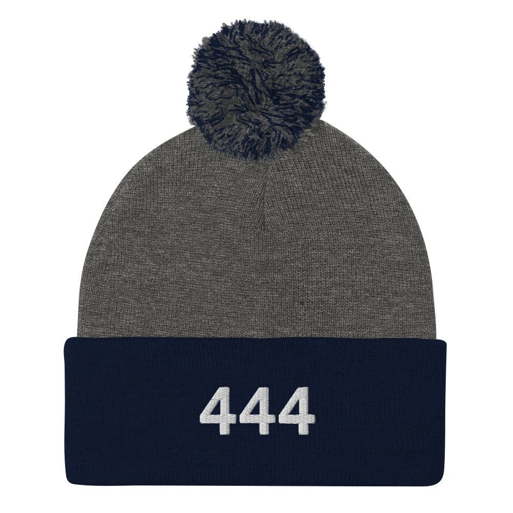 444 Pom-Pom Beanie - One Small Step History