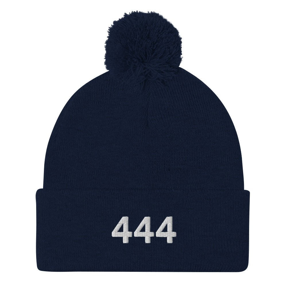 444 Pom-Pom Beanie - One Small Step History