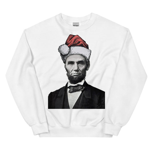 Abraham Lincoln Santa Sweatshirt - One Small Step History