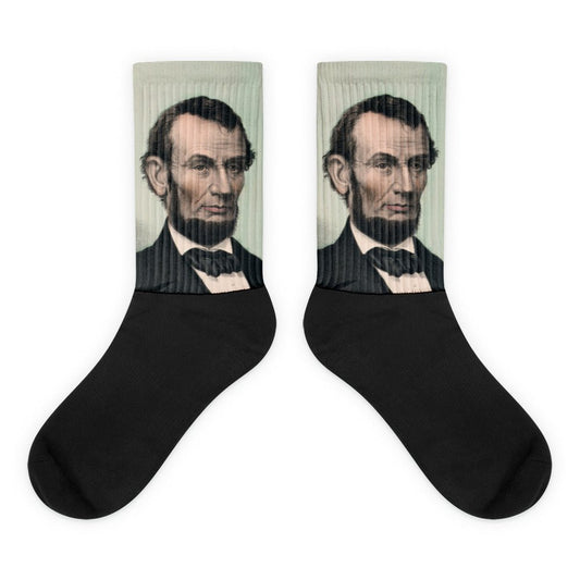 Abraham Lincoln Socks - One Small Step History