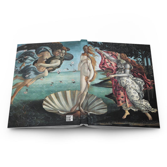 Birth of Venus Hardcover Journal Matte