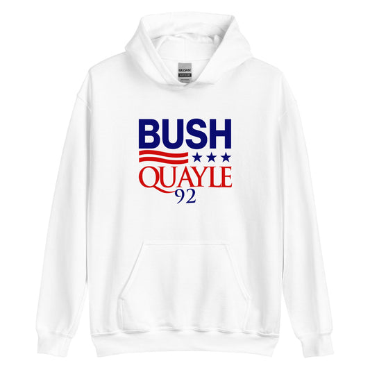 Bush Quayle in '92 Hoodie - One Small Step History