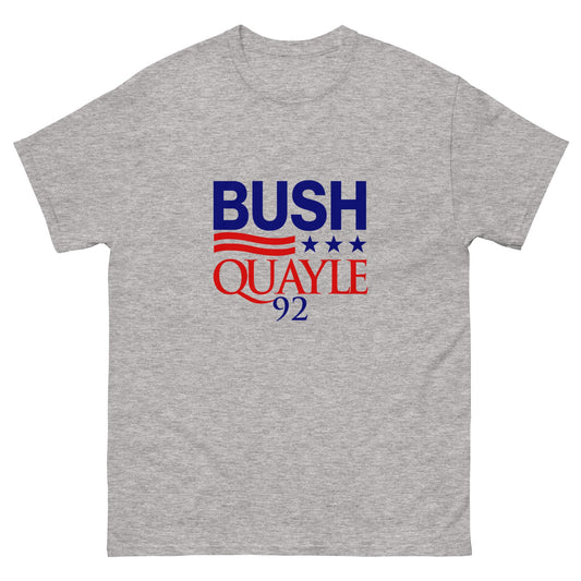 Bush Quayle in '92 tee - One Small Step History