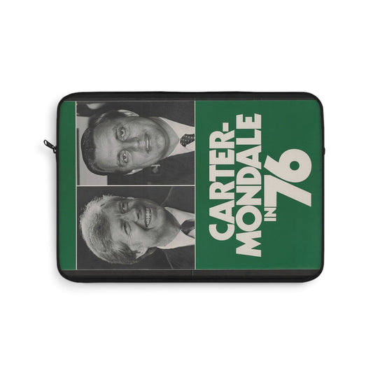 Carter- Mondale in 76 Laptop Sleeve - One Small Step History