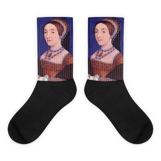 Catherine Howard, Queen of England Socks - One Small Step History