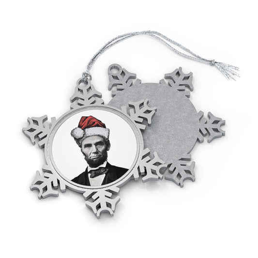 Christmas Abe Lincoln Ornament