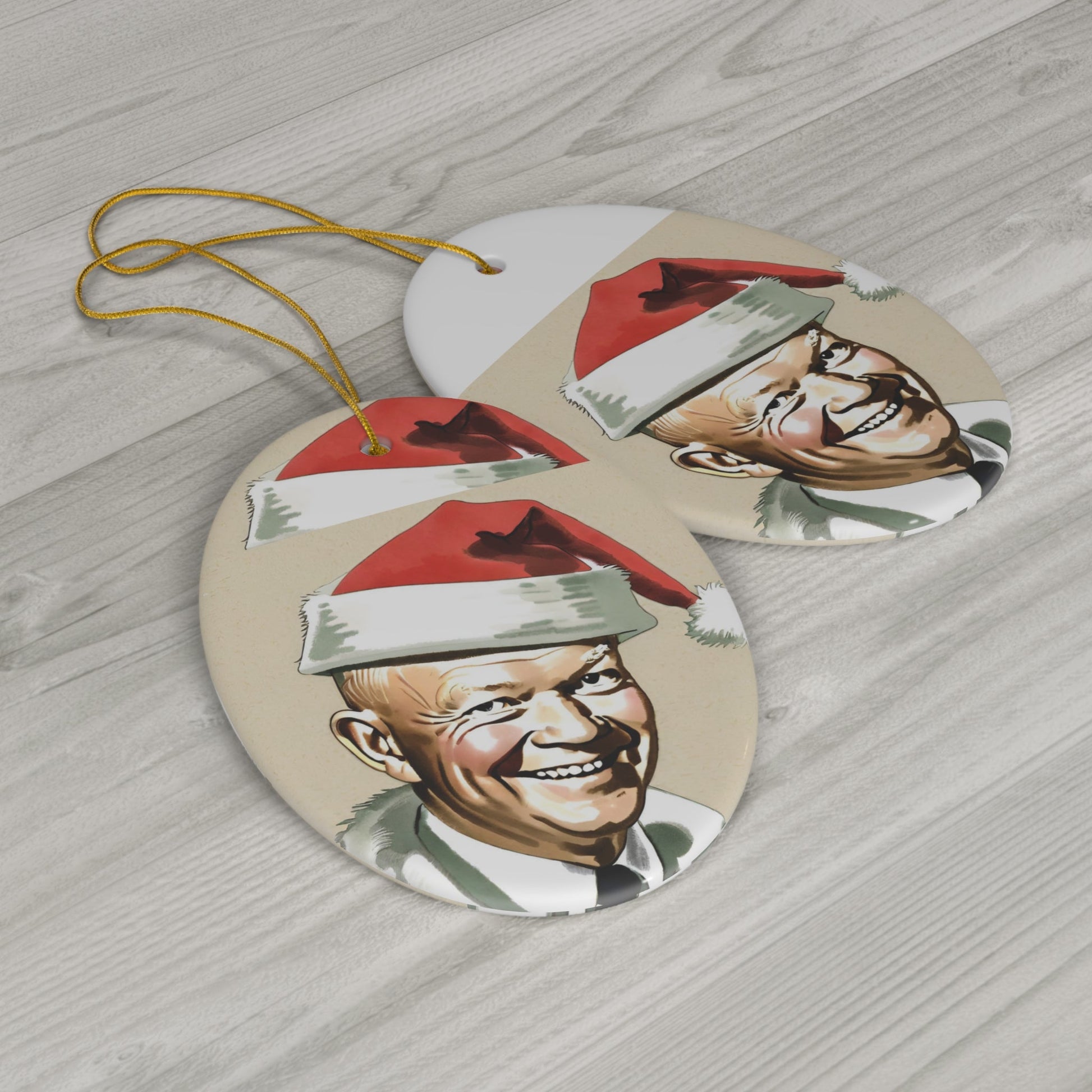 Copy of Copy of Copy of Ceramic Ornament, 1-Pack - One Small Step History