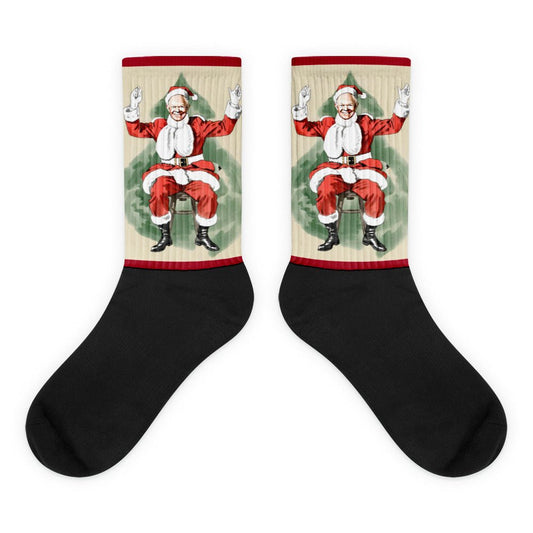 Dwight D. Eisenhower Christmas Socks - One Small Step History