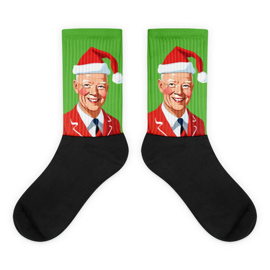 Dwight D. Eisenhower Christmas Socks - One Small Step History