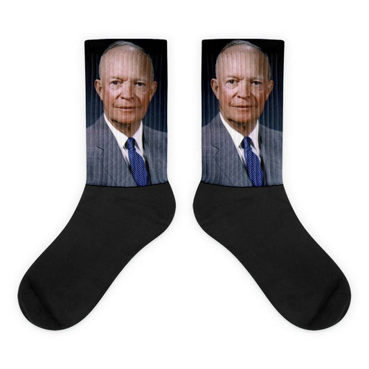 Dwight D. Eisenhower Socks - One Small Step History