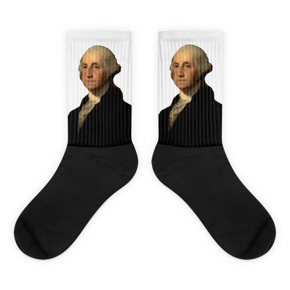 George Washington Portrait Socks - One Small Step History