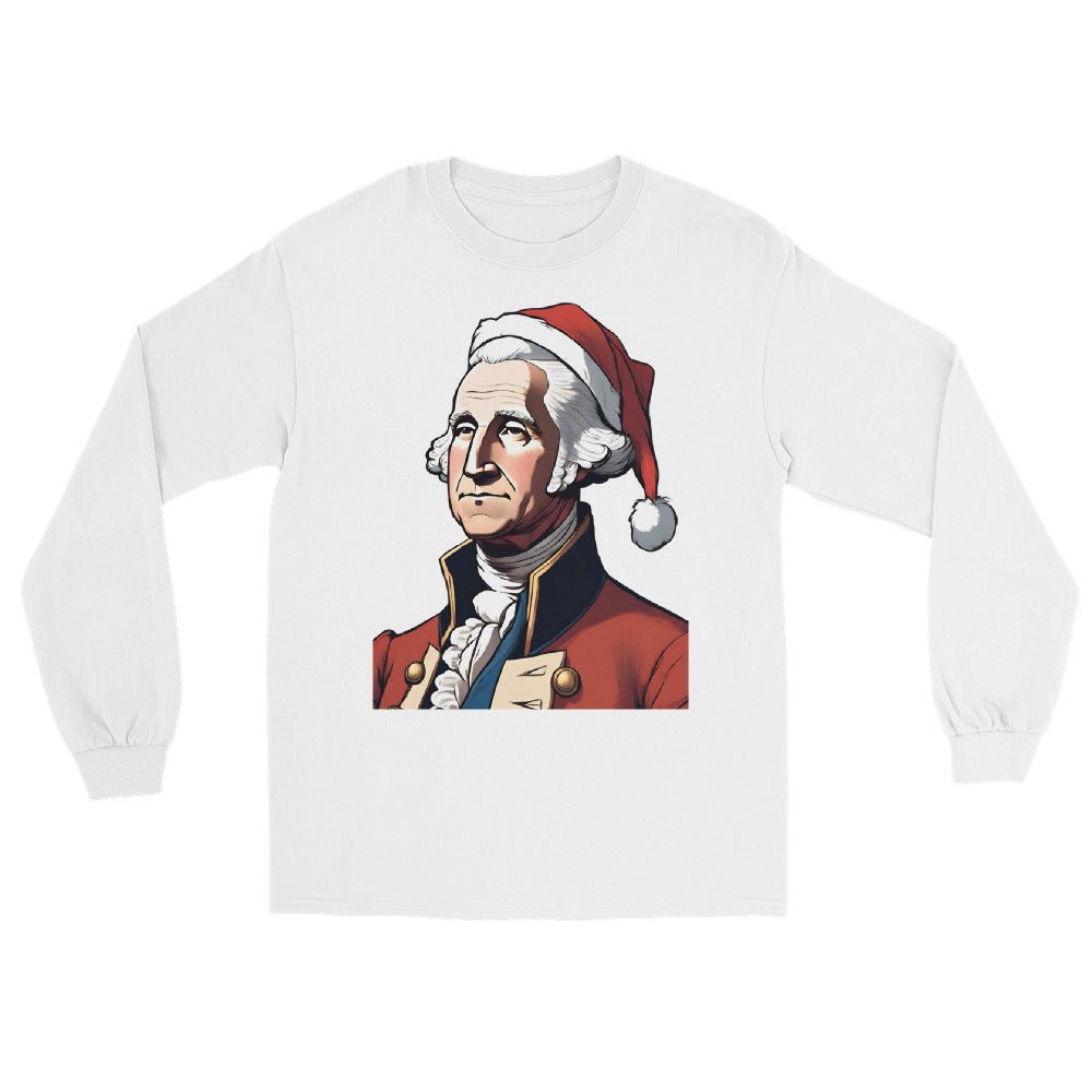 George Washington Santa Long Sleeve Shirt - One Small Step History