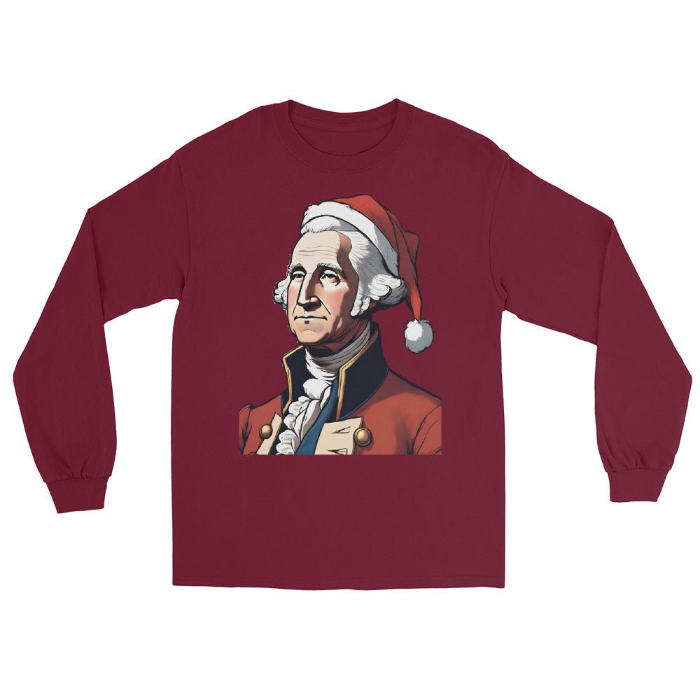 George Washington Santa Long Sleeve Shirt - One Small Step History