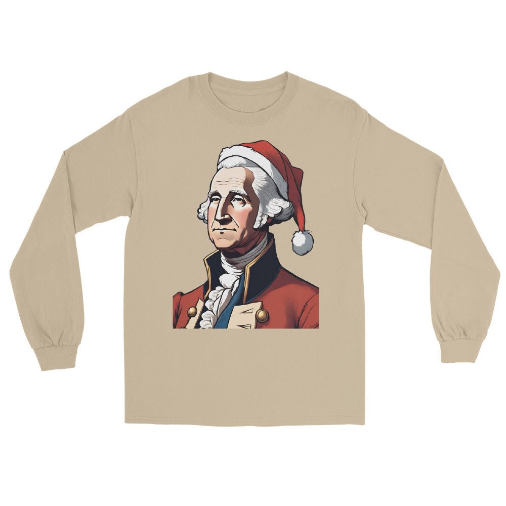 George Washington Santa Long Sleeve Shirt - One Small Step History