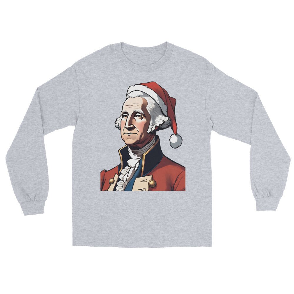 George Washington Santa Long Sleeve Shirt - One Small Step History