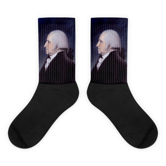 George Washington Side-Profile Socks - One Small Step History