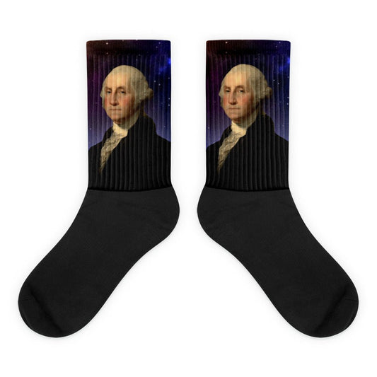 George Washington Space Socks - One Small Step History