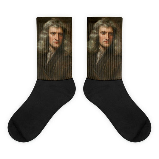 Issac Newton Socks - One Small Step History