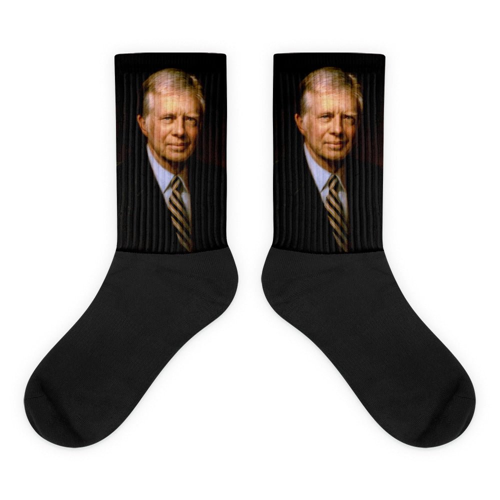 Jimmy Carter Socks - One Small Step History