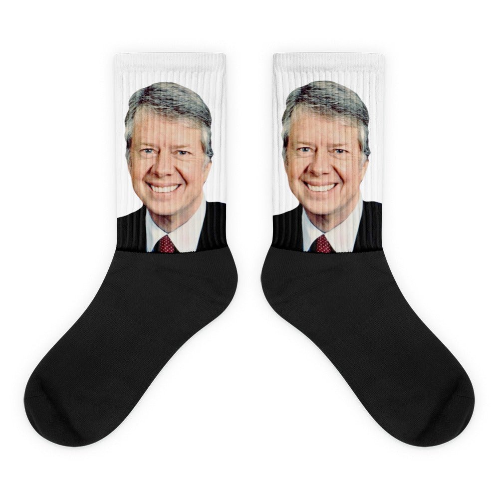 Jimmy Carter Socks - One Small Step History