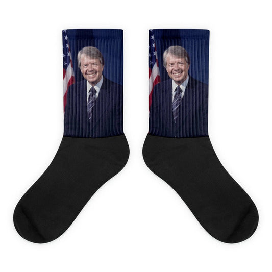 Jimmy Carter Socks - One Small Step History