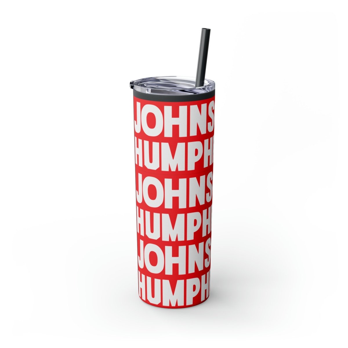 Johnson- Humphrey in '64 Skinny Tumbler with Straw, 20oz - One Small Step History