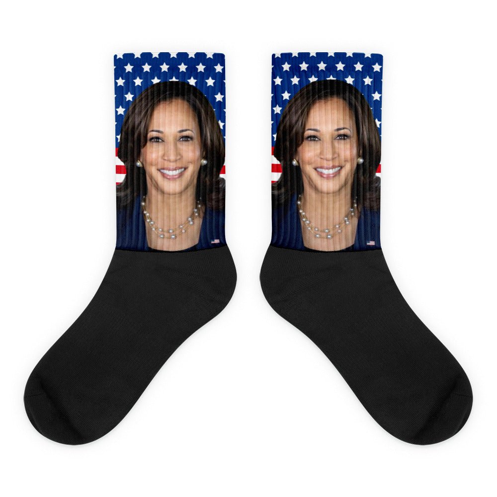 Kamala Harris Socks - One Small Step History