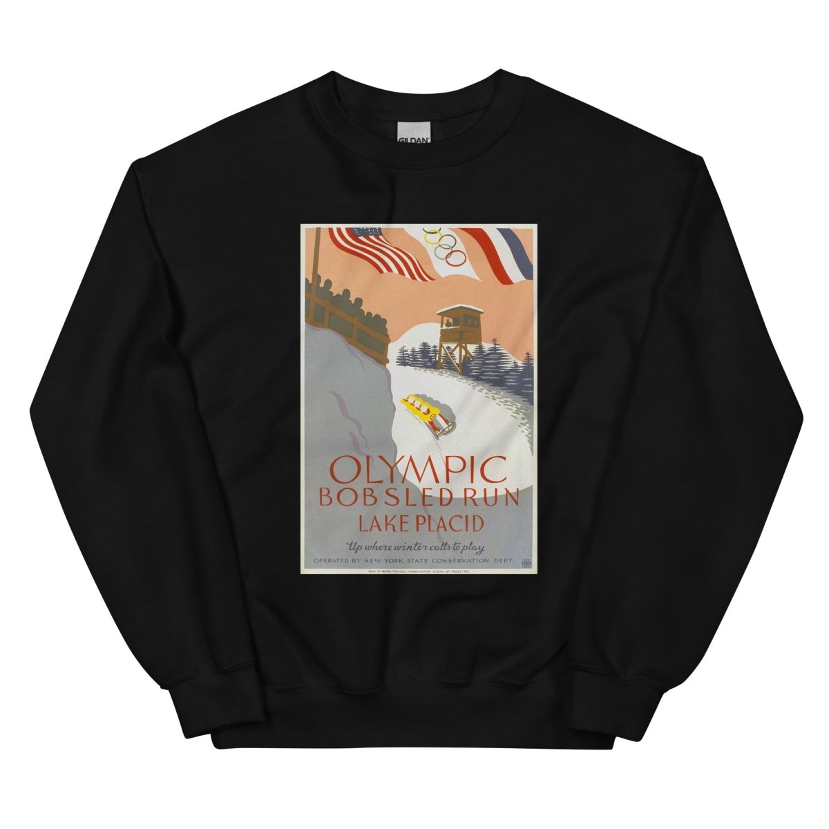 Lake Placid Olympics Sweatshirt - One Small Step History