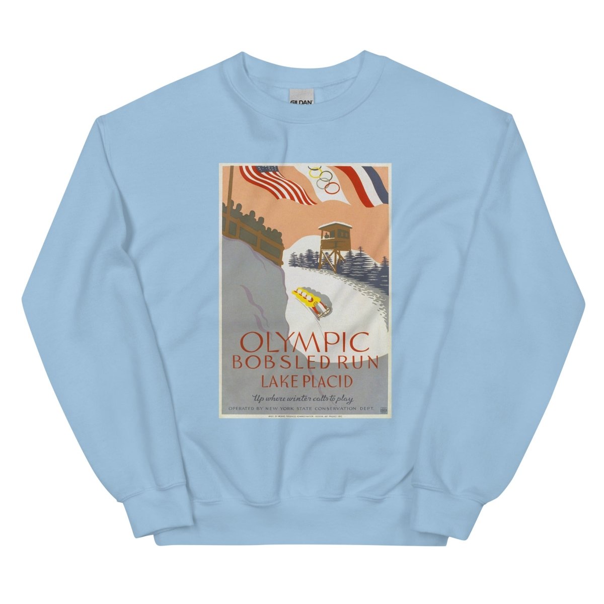 Lake Placid Olympics Sweatshirt - One Small Step History