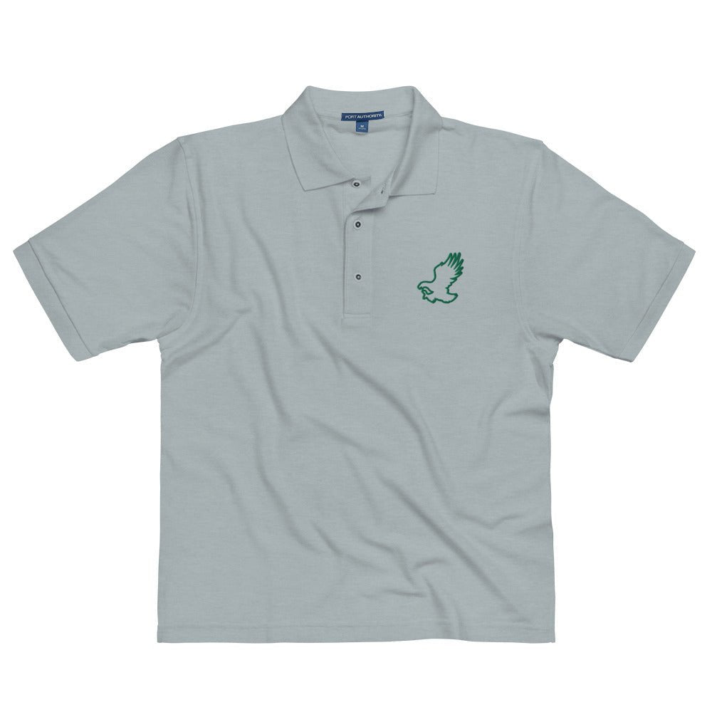 Men's Premium Polo with Eagle - One Small Step History