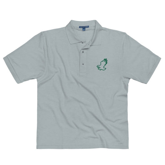 Men's Premium Polo with Eagle - One Small Step History