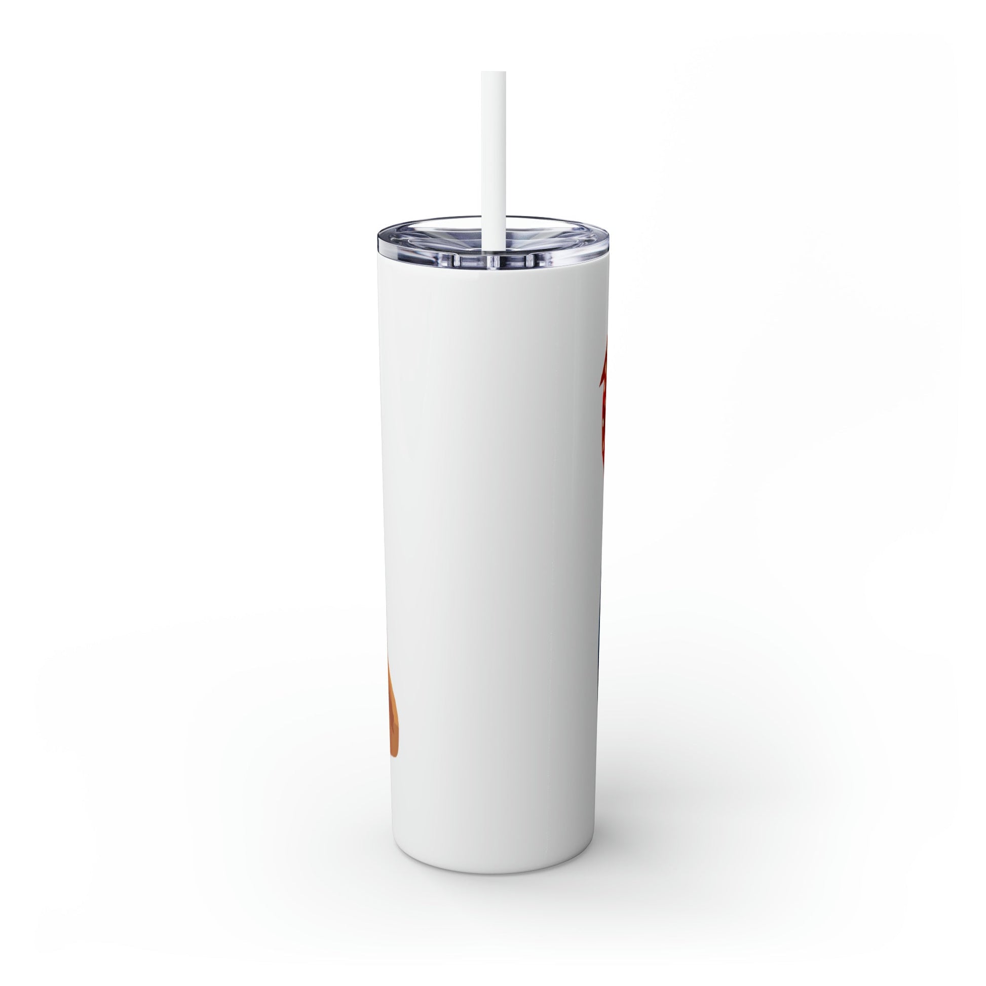 Skinny Tumbler with Straw, 20oz - One Small Step History