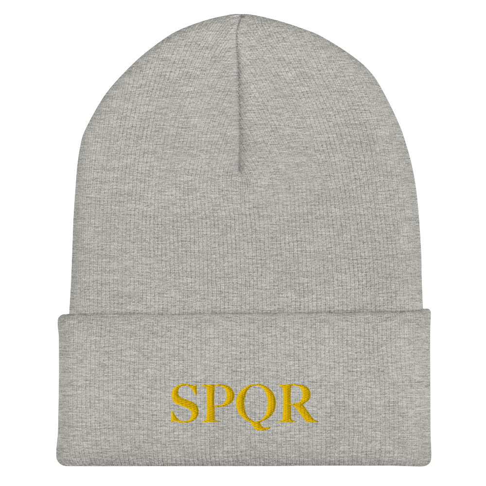 SPQR Cuffed Beanie - One Small Step History