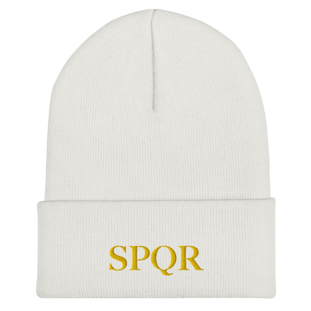 SPQR Cuffed Beanie - One Small Step History