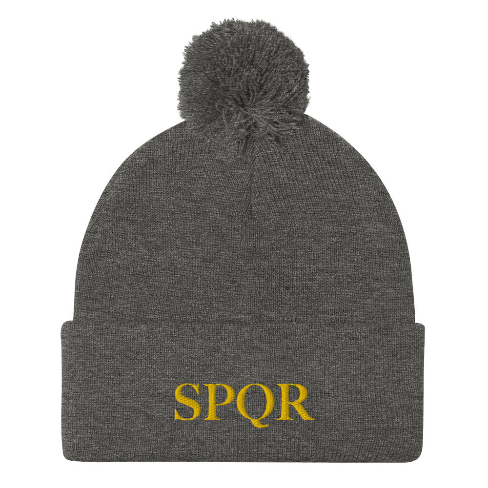 SPQR Pom-Pom Beanie - One Small Step History