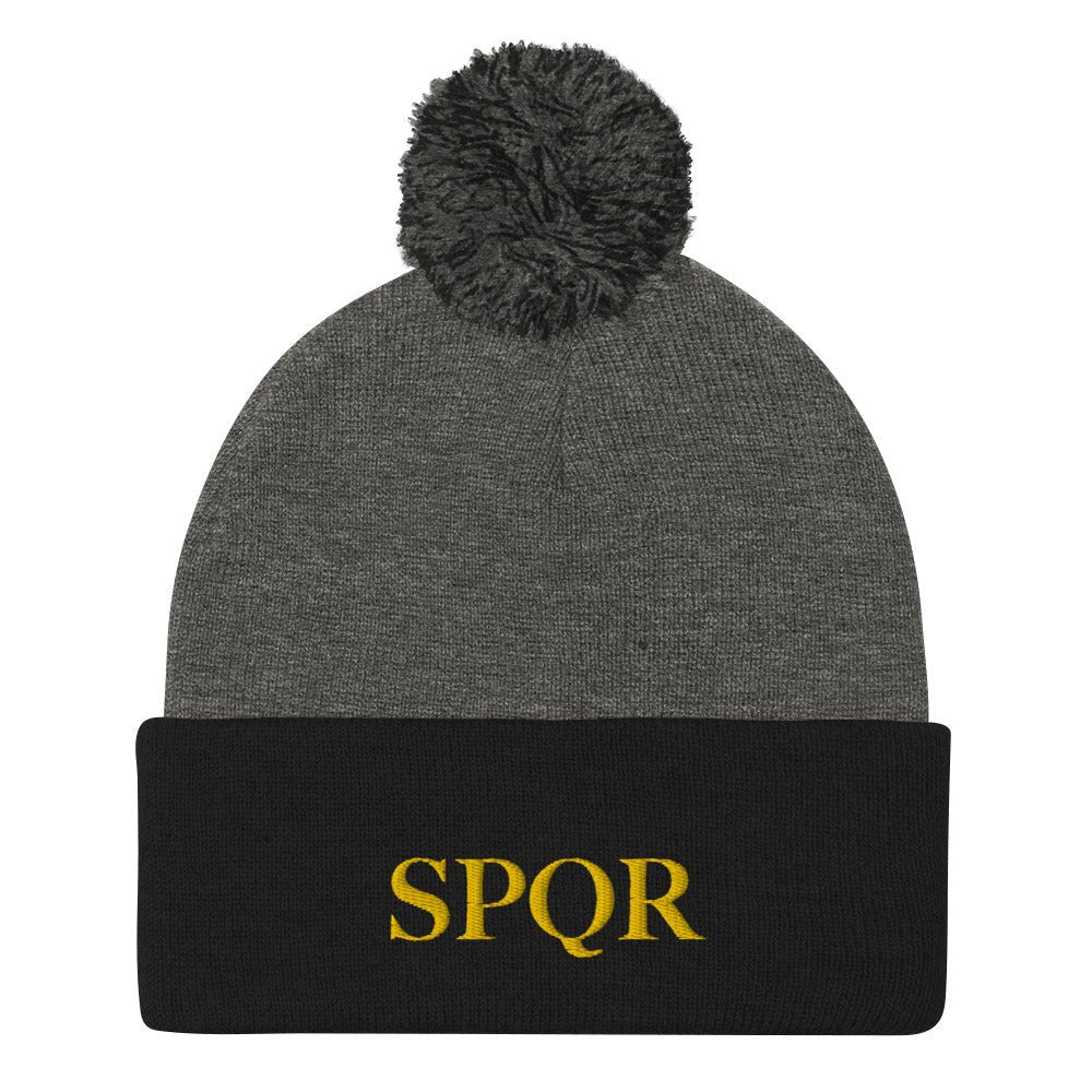 SPQR Pom-Pom Beanie - One Small Step History