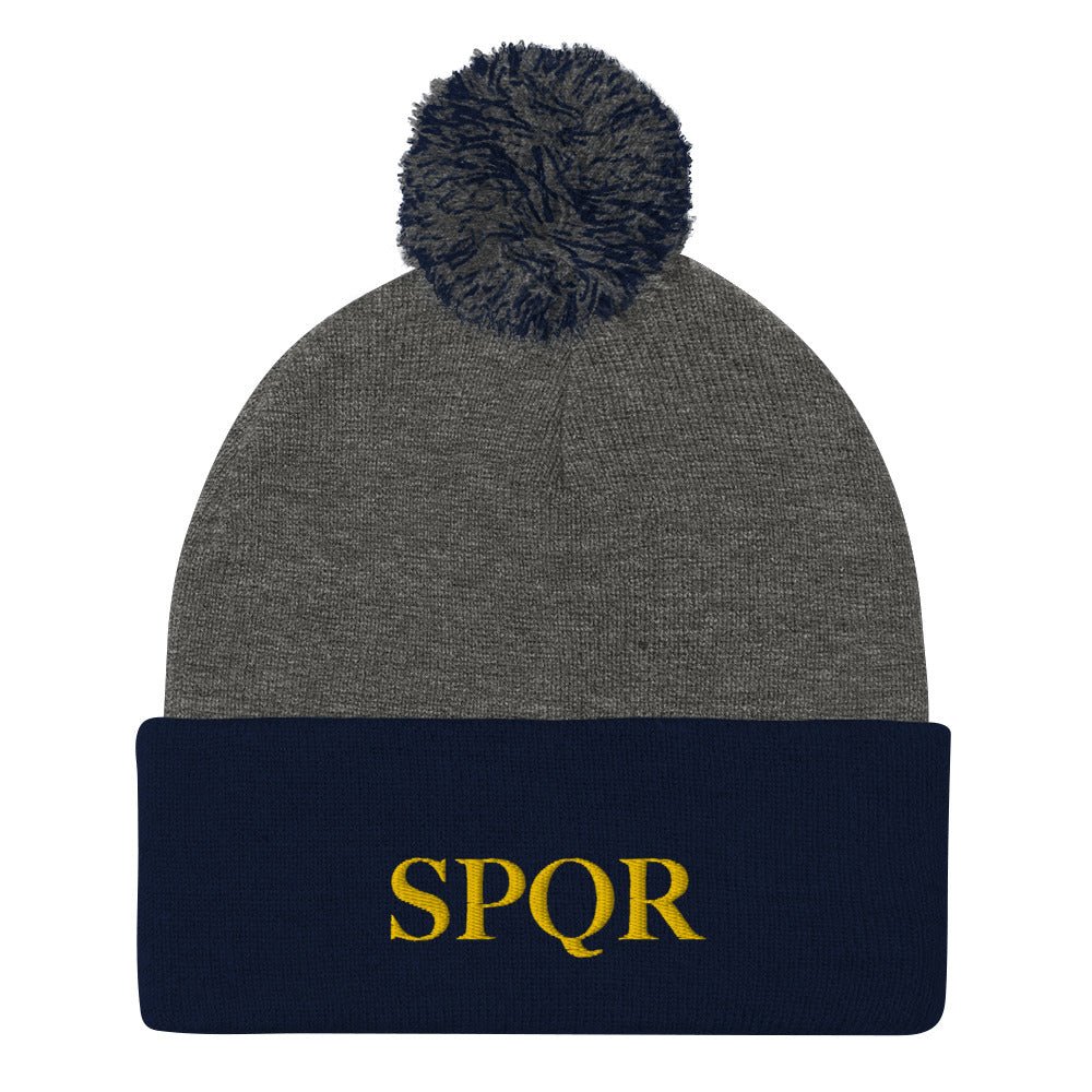 SPQR Pom-Pom Beanie - One Small Step History