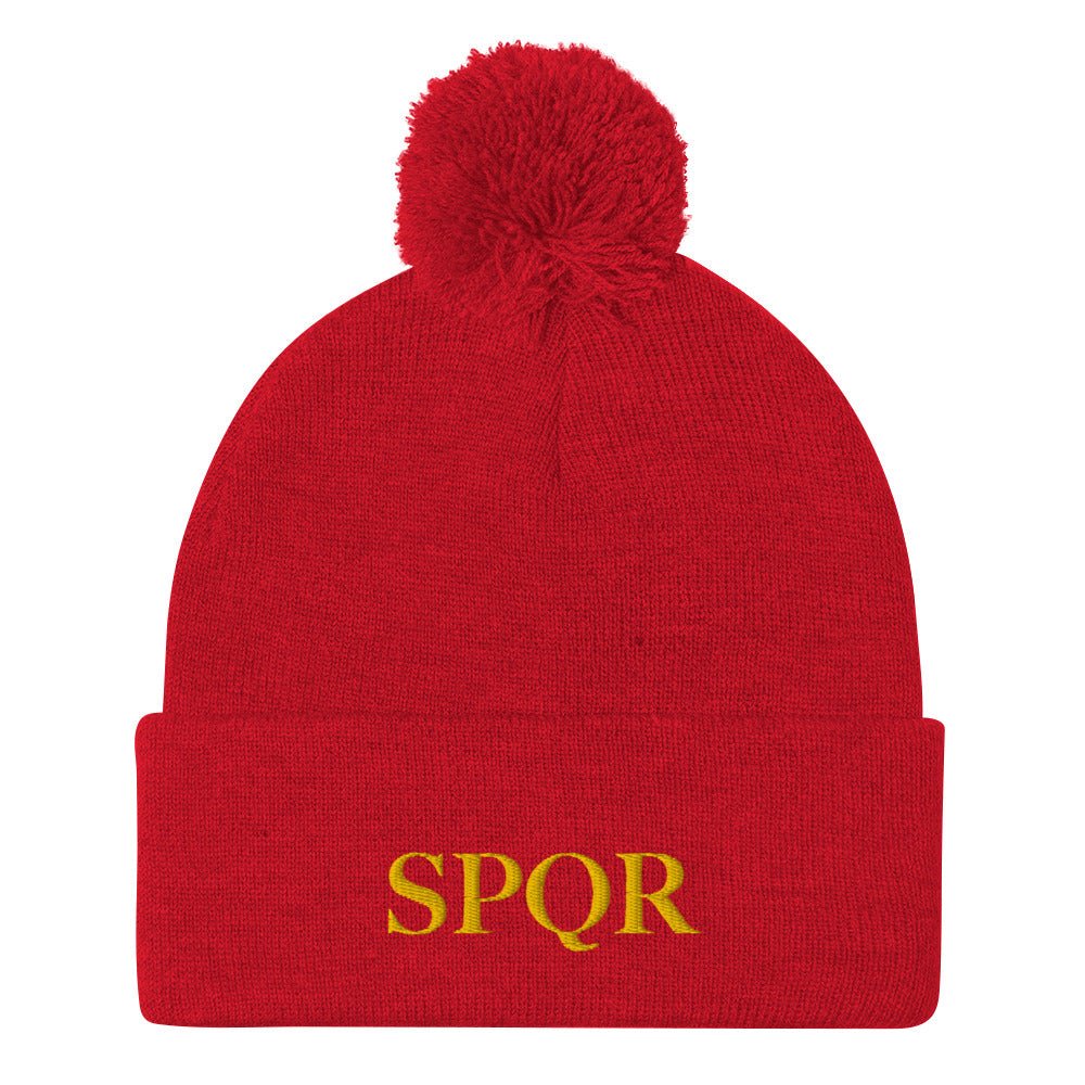 SPQR Pom-Pom Beanie - One Small Step History