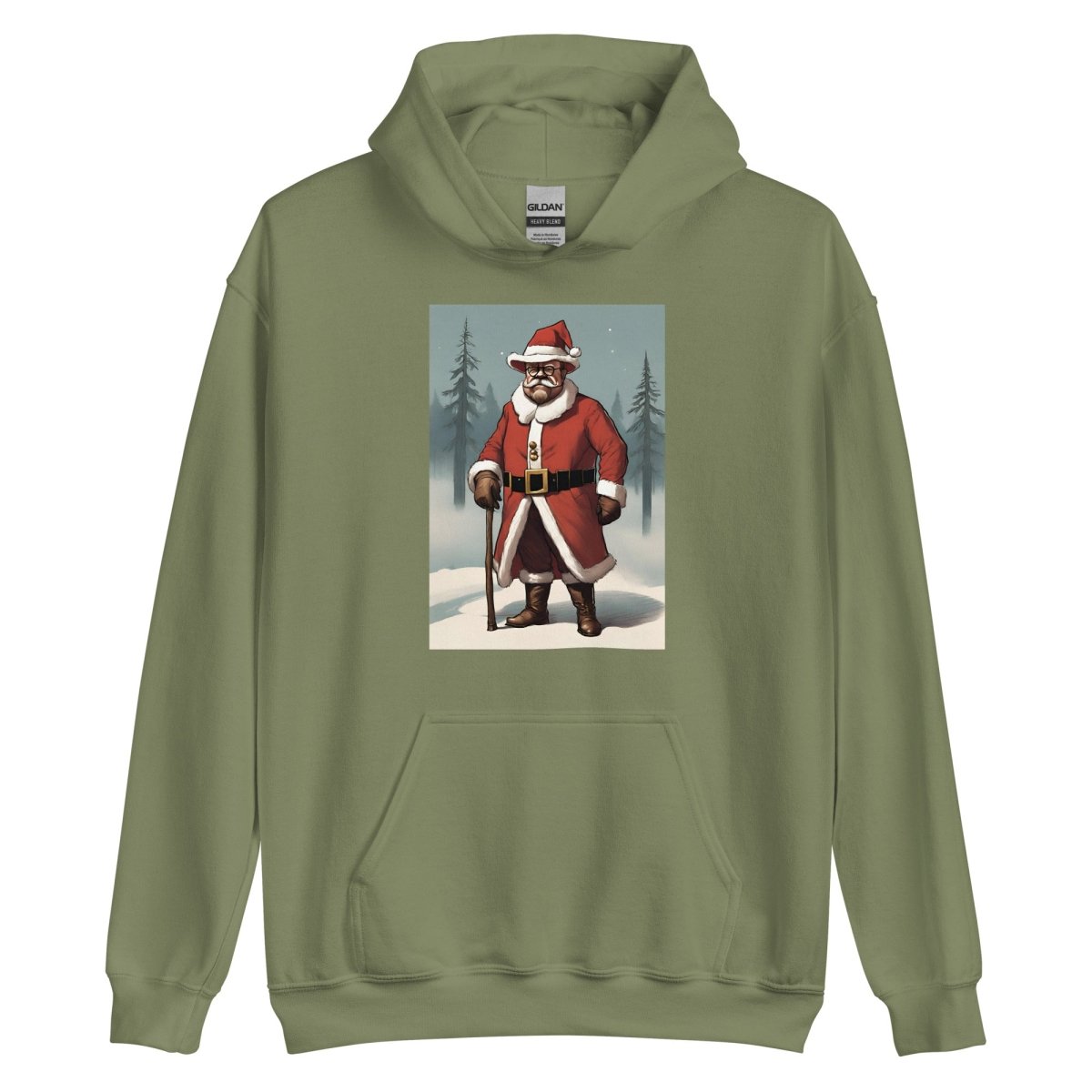 Theodore Roosevelt Santa Hoodie - One Small Step History