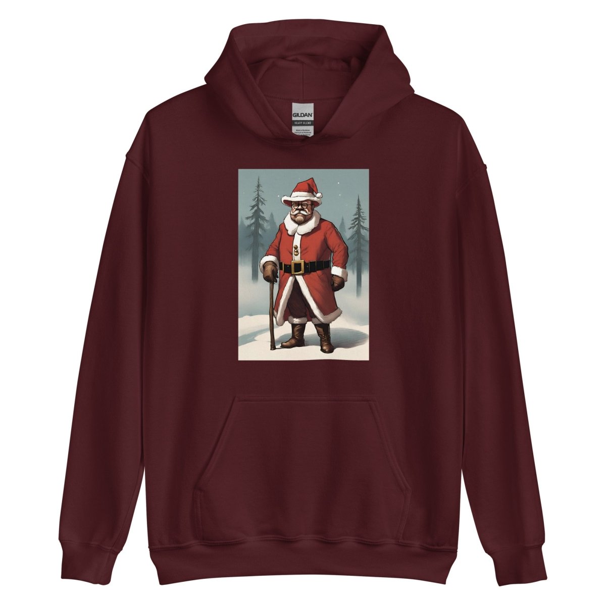 Theodore Roosevelt Santa Hoodie - One Small Step History